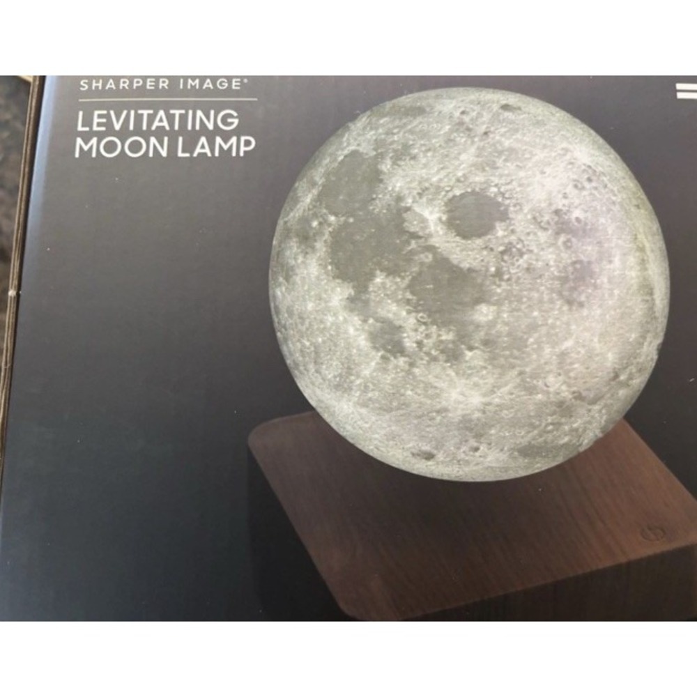 Sharper Image LevitatMoon Light Night Light New In Box 207806